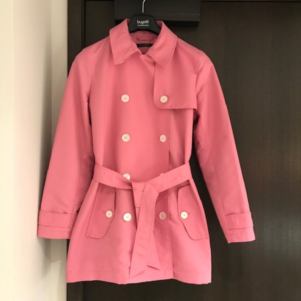 Ralph Lauren, Pink, Spring Rain Coat, Large, HOST PICK